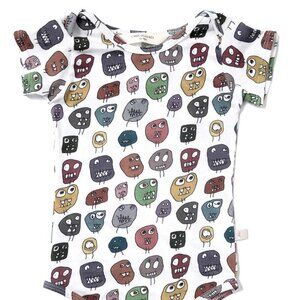 Monsters organic cotton onesie